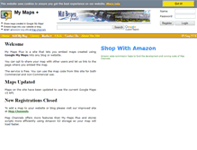 Tablet Screenshot of mymapsplus.com